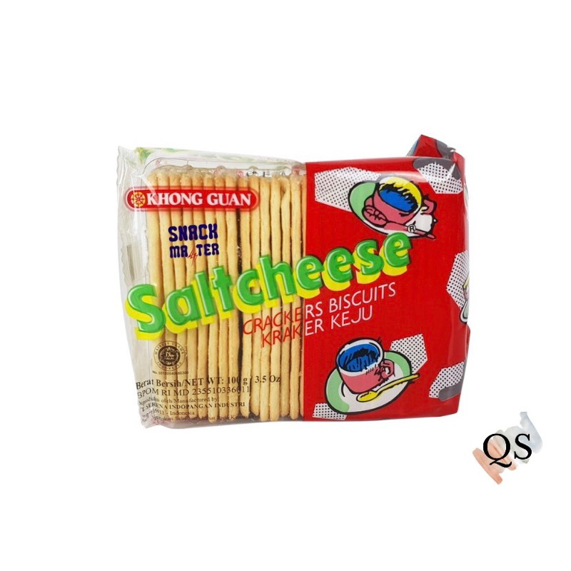 

Saltcheese Crackers Biscuits Kraker Keju 100gr