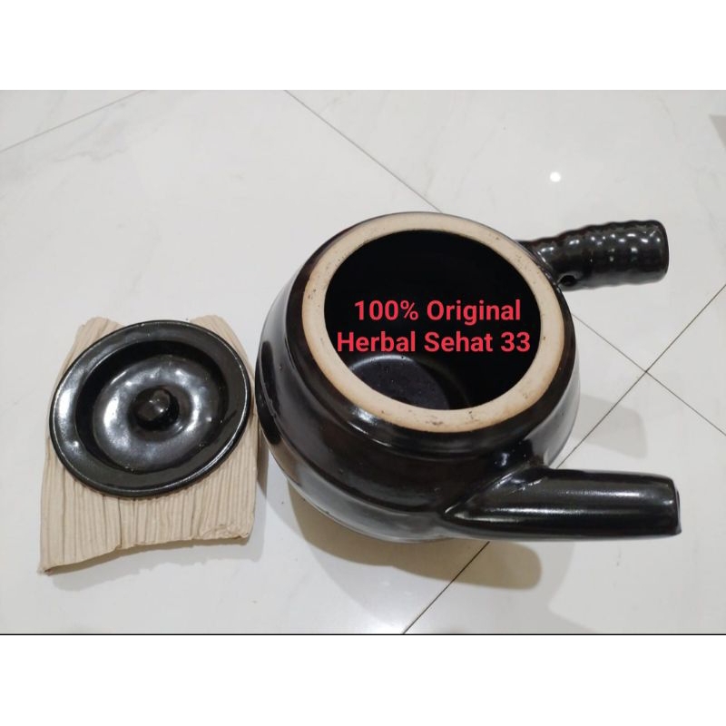 panci tanah liat untuk masak rempah herbal / panci untuk masak obat
