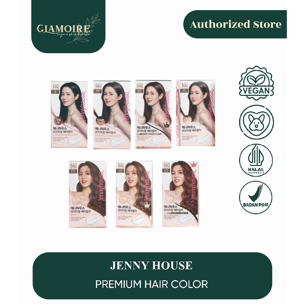 Glamoire - JENNY HOUSE Premium Hair Color