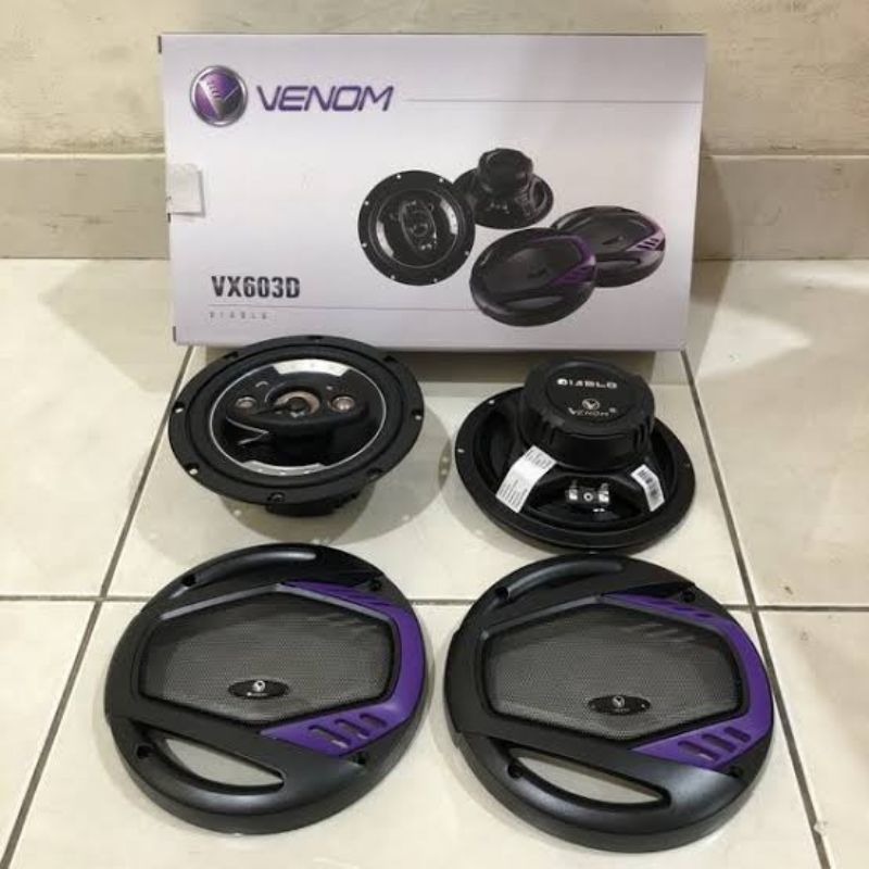 Speaker pintu venom Diablo 6,5inc audio mobil