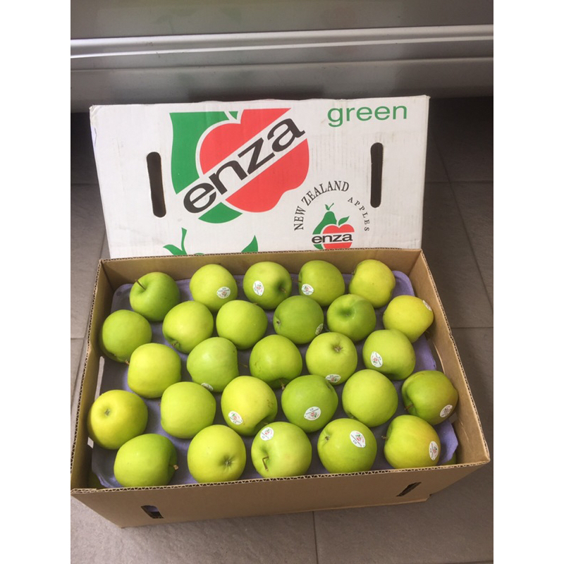 Apel Hijau Granny Smith Enza New Zealand 1 Dus (18 Kg) Fresh Import