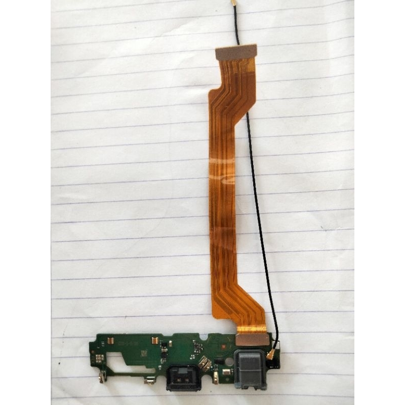 papan carger, konektor cas, board bawah Vivo Y12, Y15, copotan