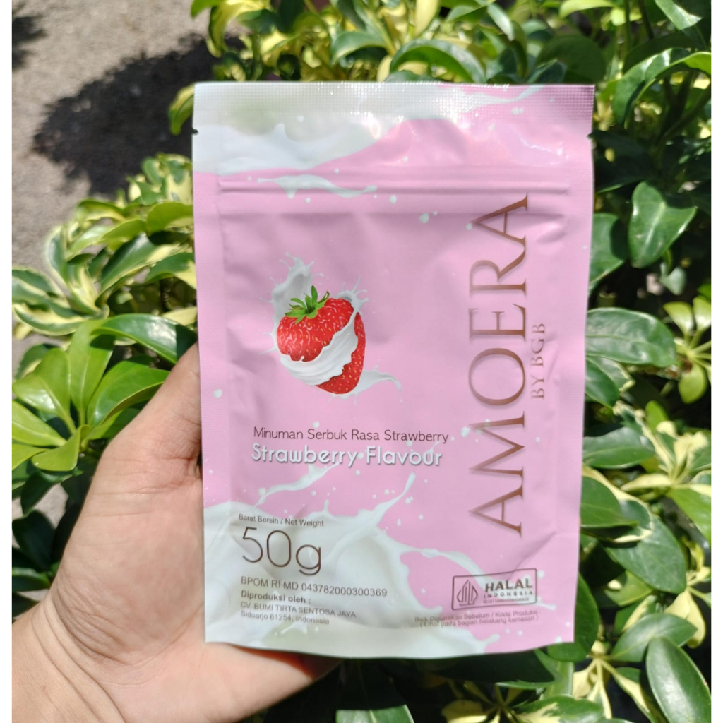 

New AMOERA Minuman Serbuk Rasa Strawberry By BGB