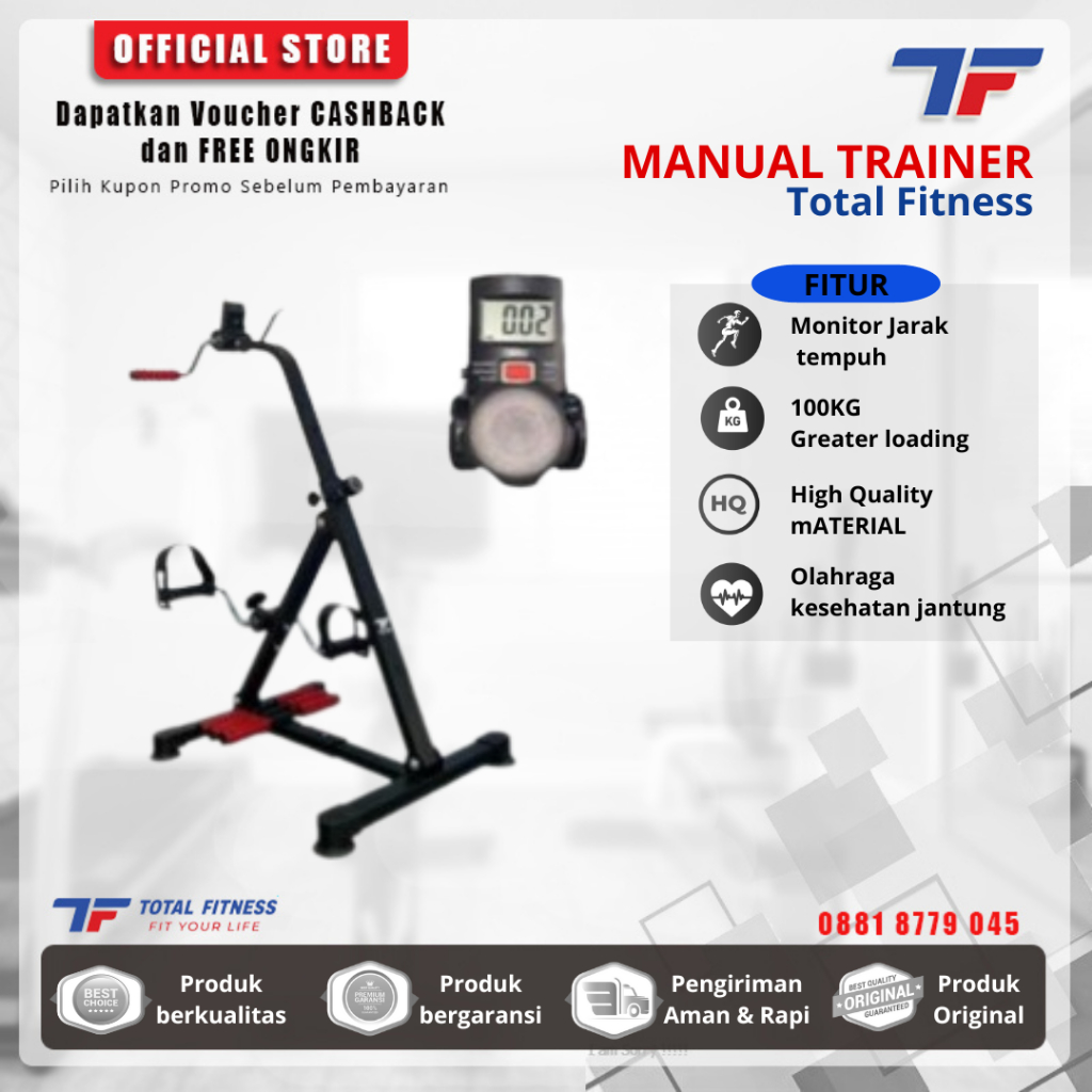 Alat fitness Manual Trainer multifungsi
