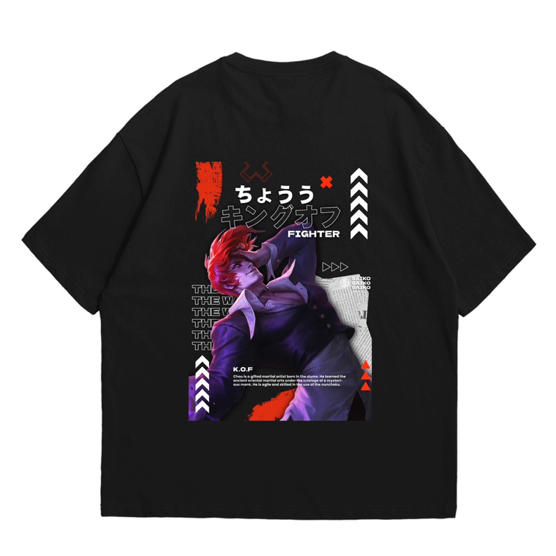 T-SHIRT/KAOS OVERSIZE CHOU KOF MLBB MOBILE LEGENDS