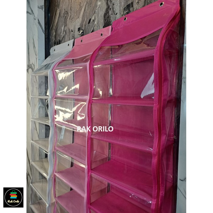 RAK ORILO RAK SEPATU POLOS GANTUNG RAK GANTUNGAN | RAK GANTUNGAN MINIMALIS