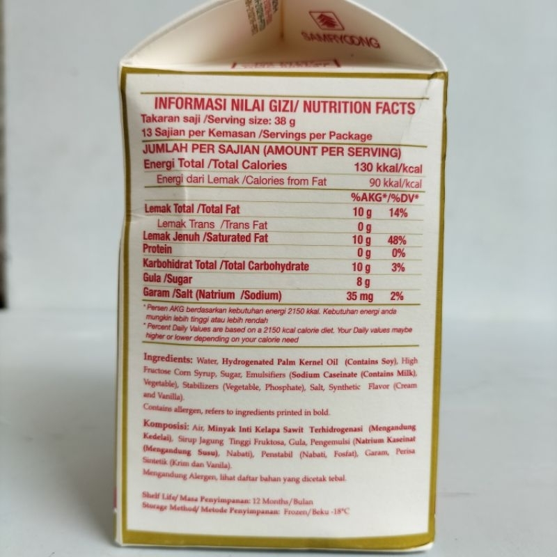 

[Whispers] Rich Gold Whip Cream kemasan 500 gr (Via Grab/Gojek Instan)