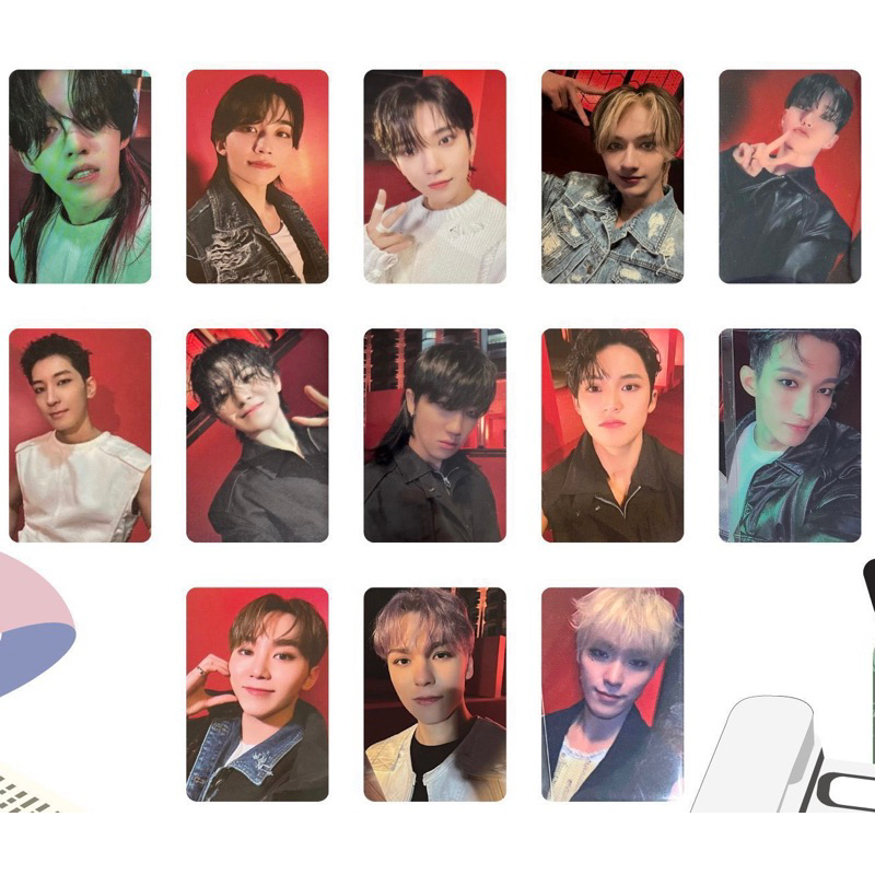 (READY) SEVENTEEN FML CARVER WEVERSE GLOBAL POB OT13 SET SCOUPS JEONGHAN JOSHUA JUN HOSHI WONWOO WOO