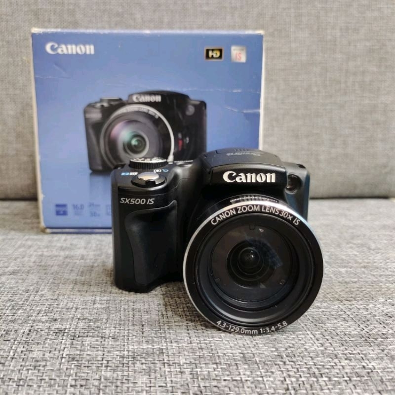 Kamera Canon Powershot SX500 IS Kamera Prosumer 16MP 30x Optical Zoom