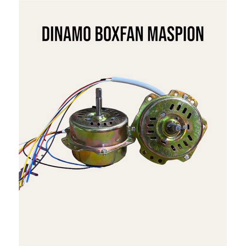 Dinamo kipas Boxfan / kipas angin duduk maspion