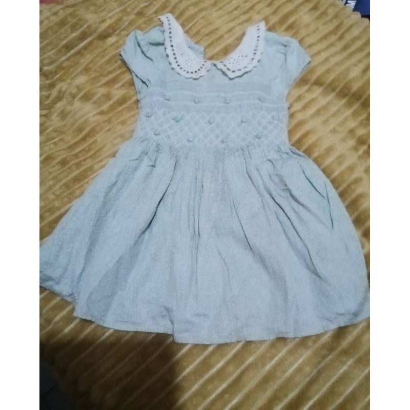 Next Smocked Dress Anak