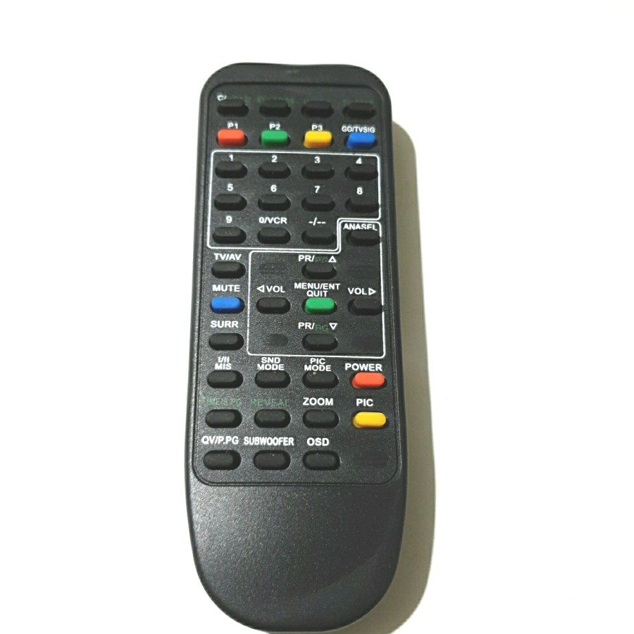 Remote TV tabung multi polytron Semua Type
