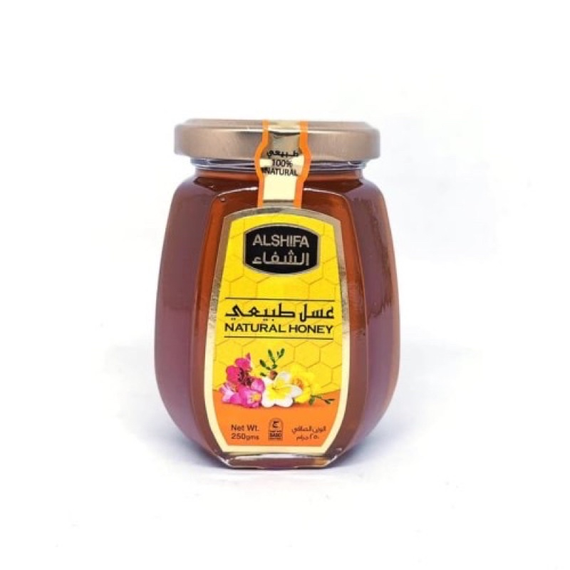 

Madu Al Shifa 250Gram Pure Natural Honey Madu Asli Impor Arab Saudi Premium