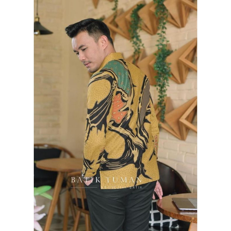 batik couple godong kuning