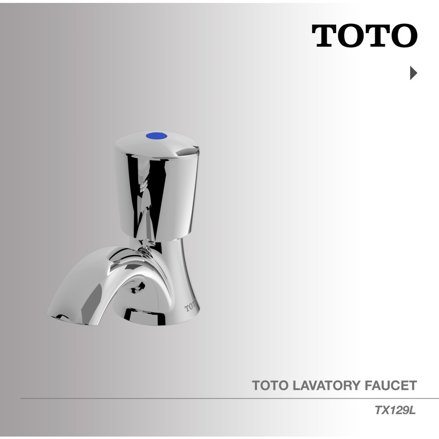 TOTO TX129L Lavatory Faucet | Keran Wastafel