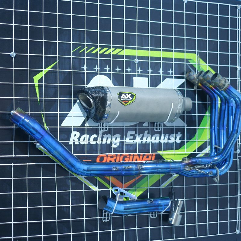 KNALPOT OROGINAL AJK SANBLAS UNTUK MOTOR NINJA ZX25RR ZX25R R6