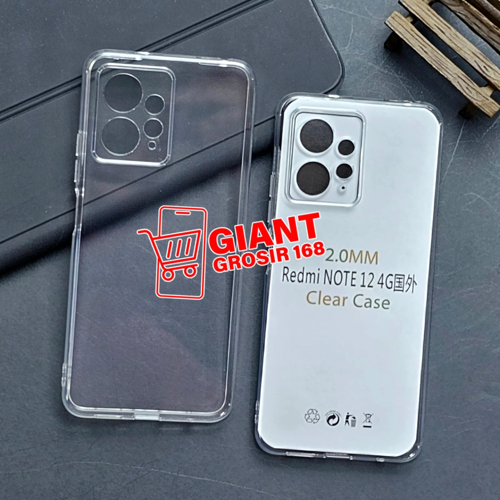 REDMI NOTE 12 4G REDMI NOTE 12 PRO 4G REDMI NOTE 12 PRO 5G CASE CLEAR HD 2.0MM CASE BENING TRANSPARA