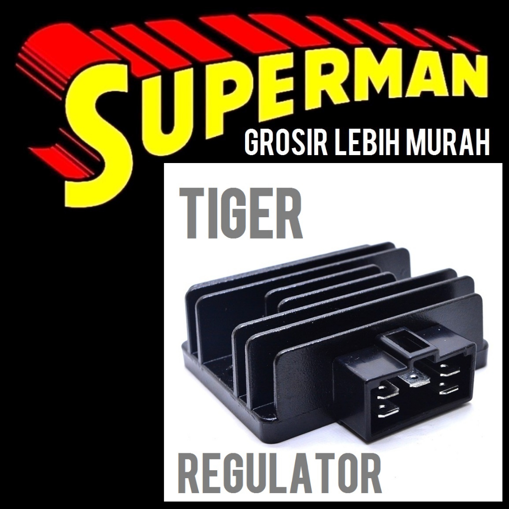 (16C) REGULATOR TIGER MERK RANDOM kiprok tiger new mega pro new phantom ckd bergaransi mati tukar ba