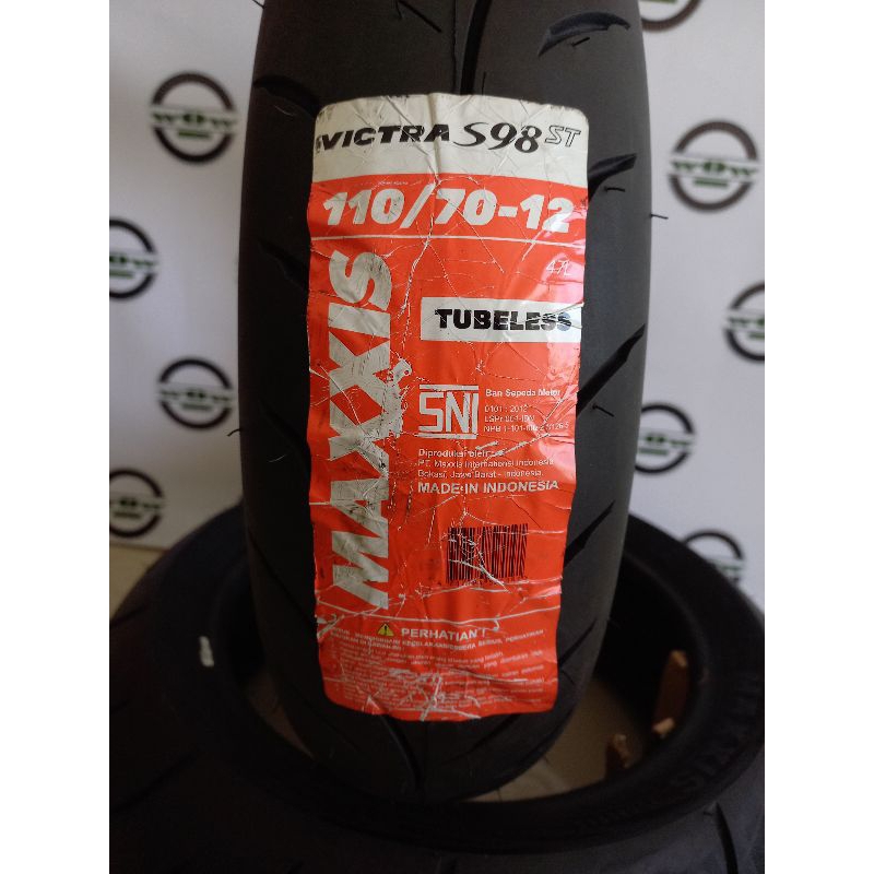 BAN MAXXIS VICTRA 110/70-12 (ORIGINAL 100%)
