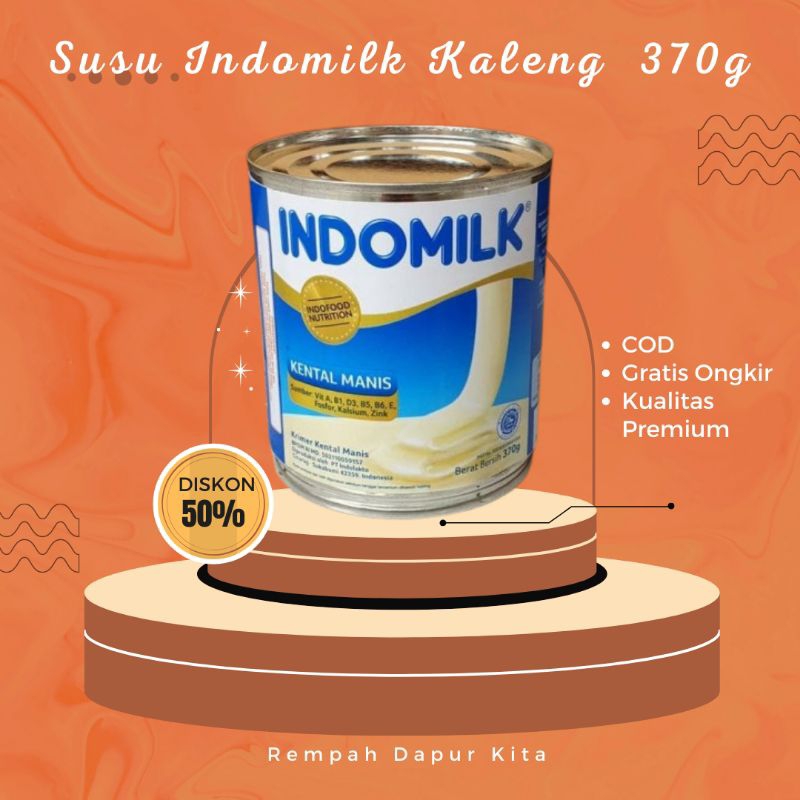 

SUSU INDOMILK KALENG 370g