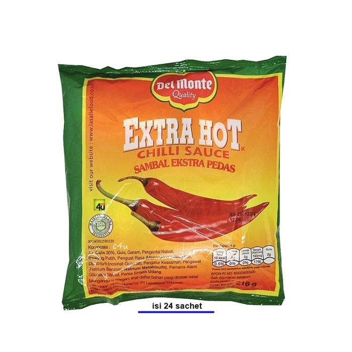 

Delmonte Extra Hot 8gr 24s