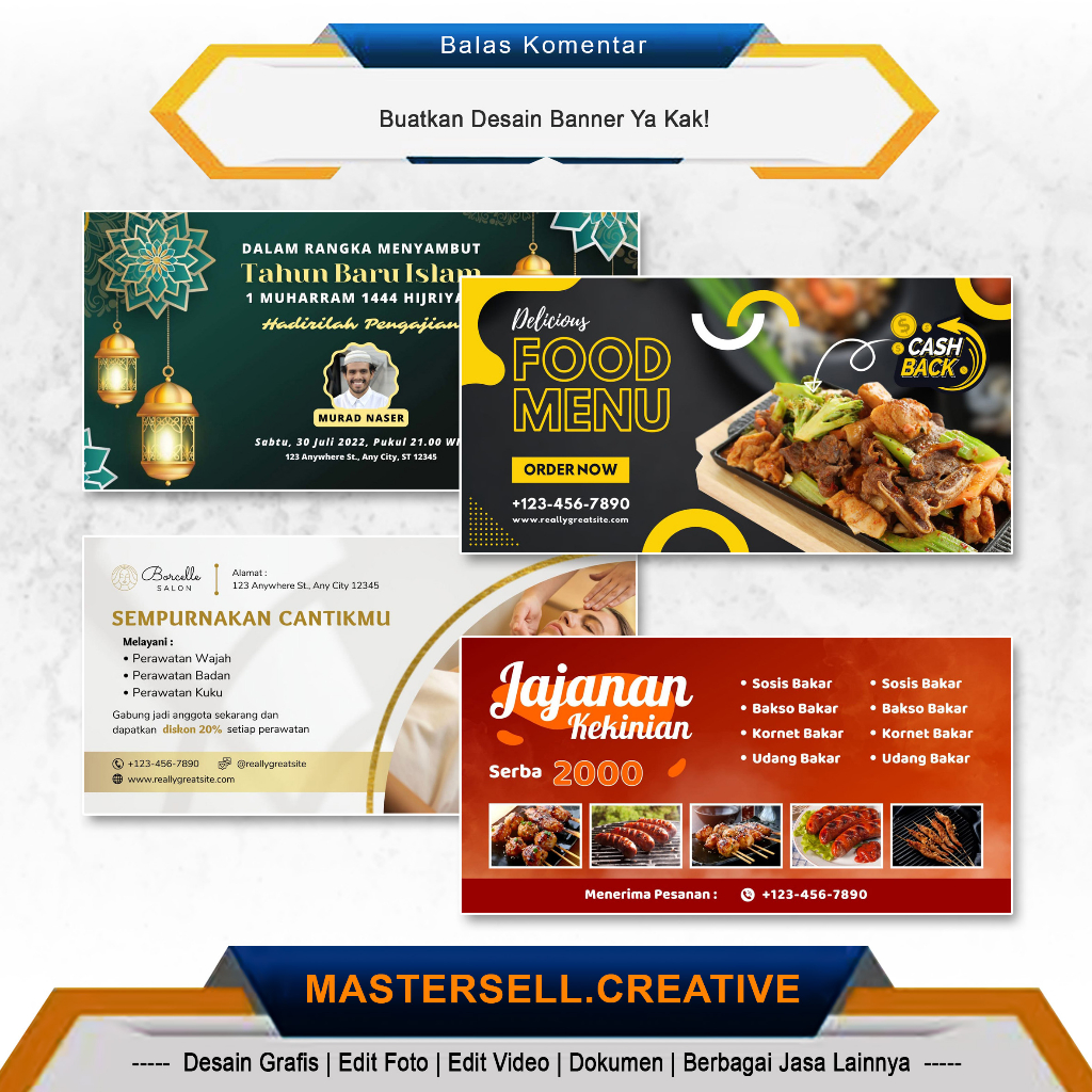 BUAT DESAIN BANNER TERMURAH | DESAIN BANNER JUALAN | DESAIN BANNER POLITIK | DESAIN BANNER PROMOSI |