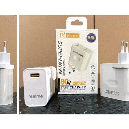 BATOK CHARGER KEPALA CASAN REALME OPPO ORI 80W SUPER FAST CHARGING