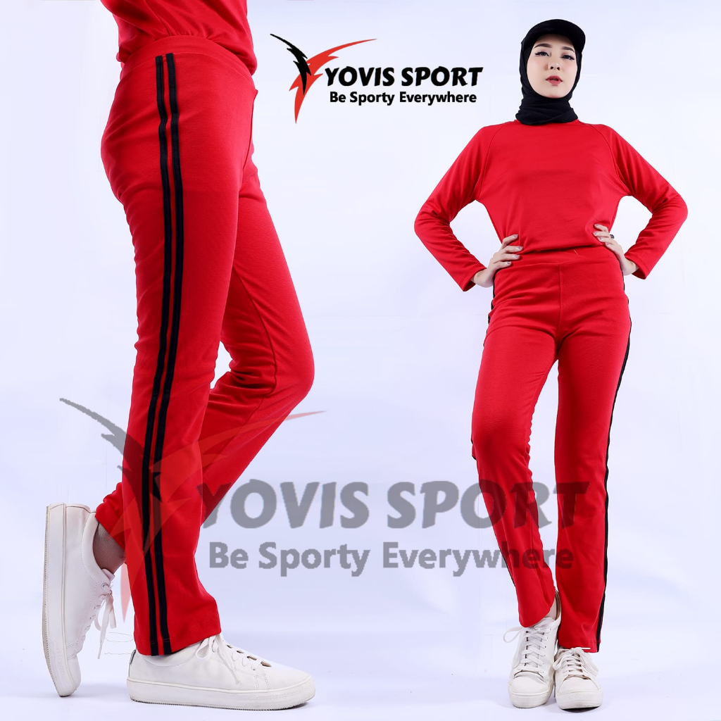 CELANA SENAM WANITA JUMBO / CELANA SENAM NGYM / PAKIAN SENAM YOVIS SPORT / CELANA SENAM DAS JUMBO