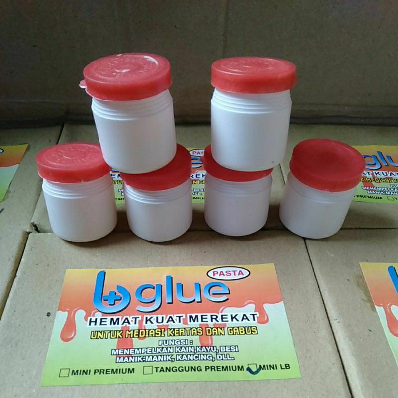 

Lem Glue Pasta mini LB Hemat kuat merekat 1pca