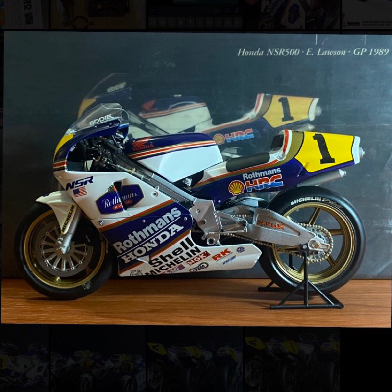 minichamps motogp edie lawson 1989 ( very rare )
