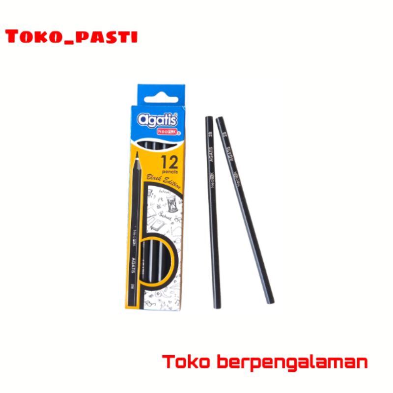 

PENSIL 2B AGATIS KAYU HITAM jual per lusin
