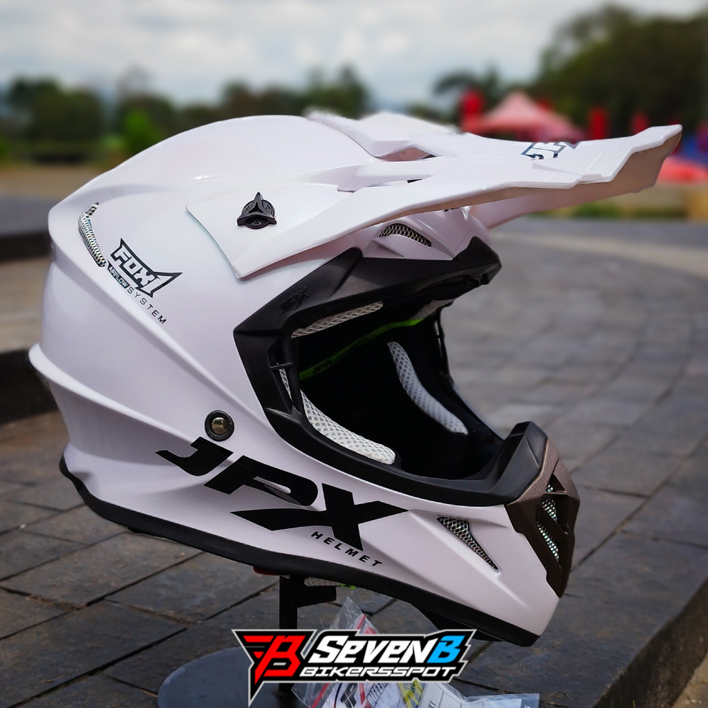HELM JPX FOX 1 CROSS SUPERMOTO ORIGINAL