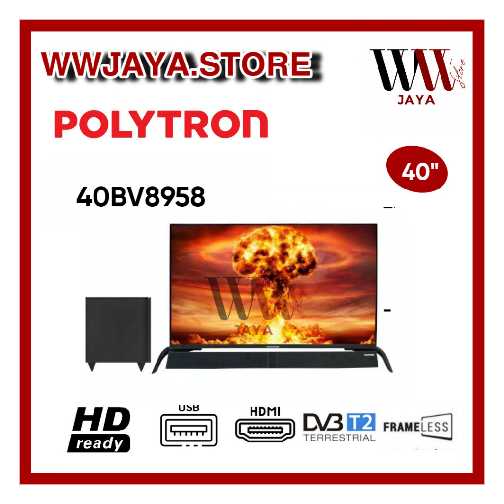 TV LED Polytron 40BV8958 LED Polytron 32 Inch Digital TV