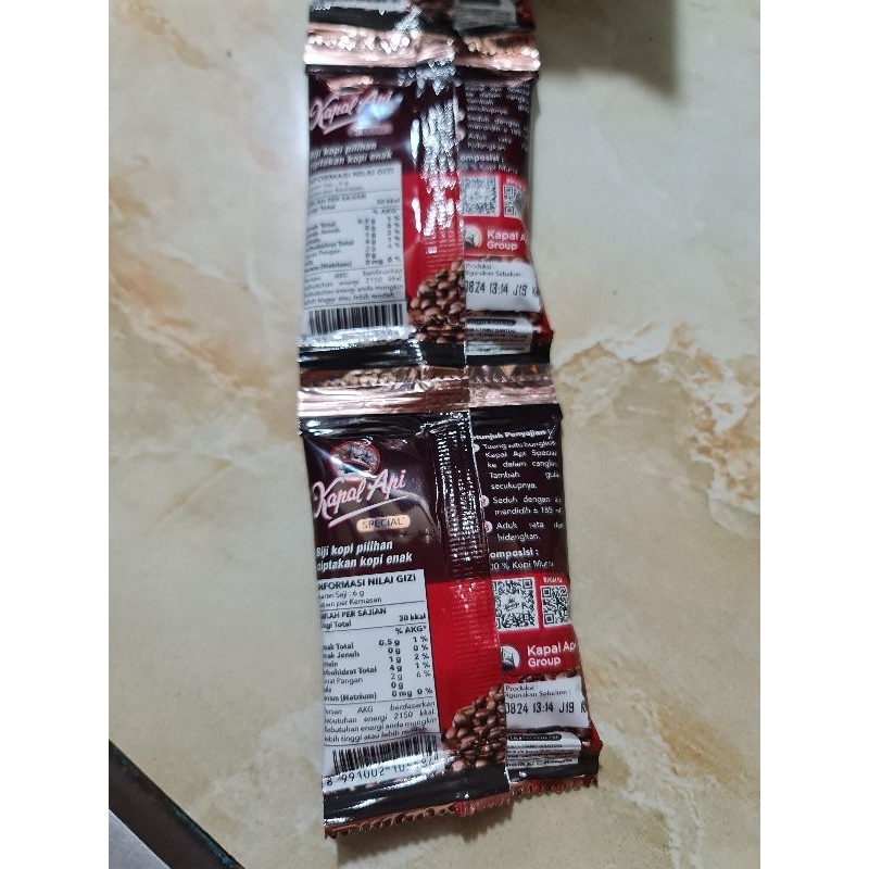 

Kopi Kapal Api Mini Renceng 1 renceng 10 sachet