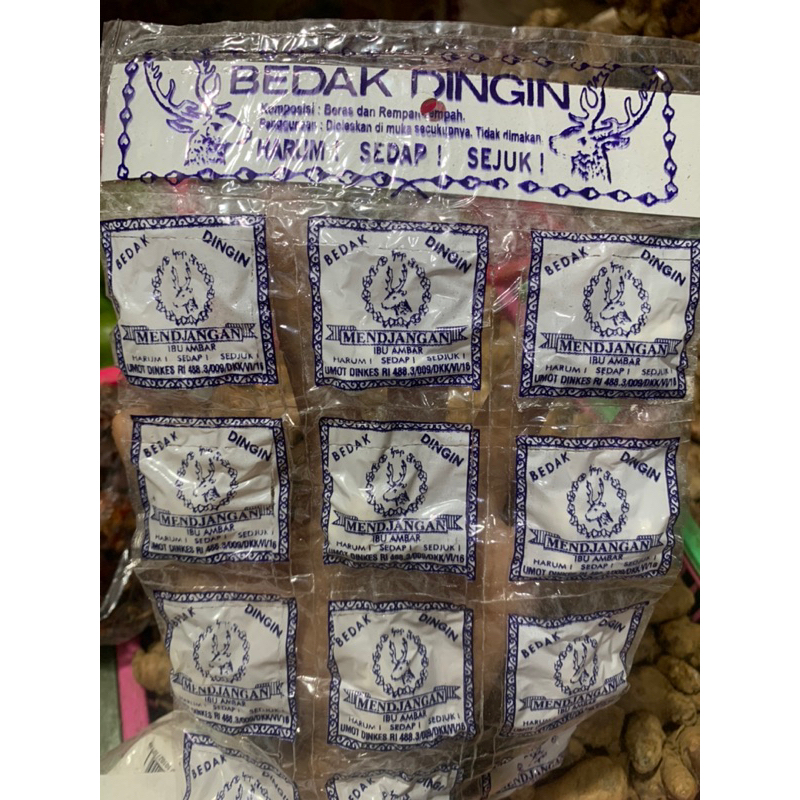 Bedak dingin / bedak dingin mendjangan