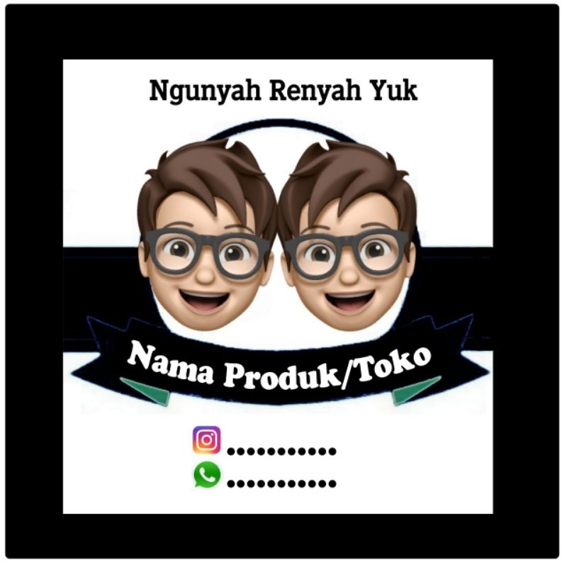 

STIKER PRODUK CROMO GLOSSY UNTUK CEMILAN /MAKANAN RINGAN BISA RUBAH KARAKTER DAN TULISAN