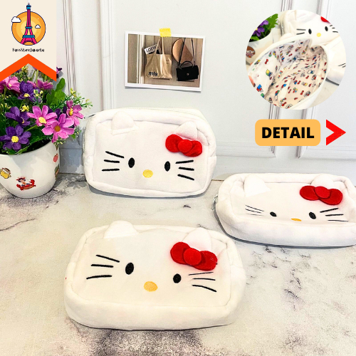 

Kotak Pensil Hello Kitty Putih Besar Ukuran 20x12cm Bagian Dalam Bermotif Tempat Alat Tulis Pencil Case Perlengkapan Sekolah Kado Ulang Tahun