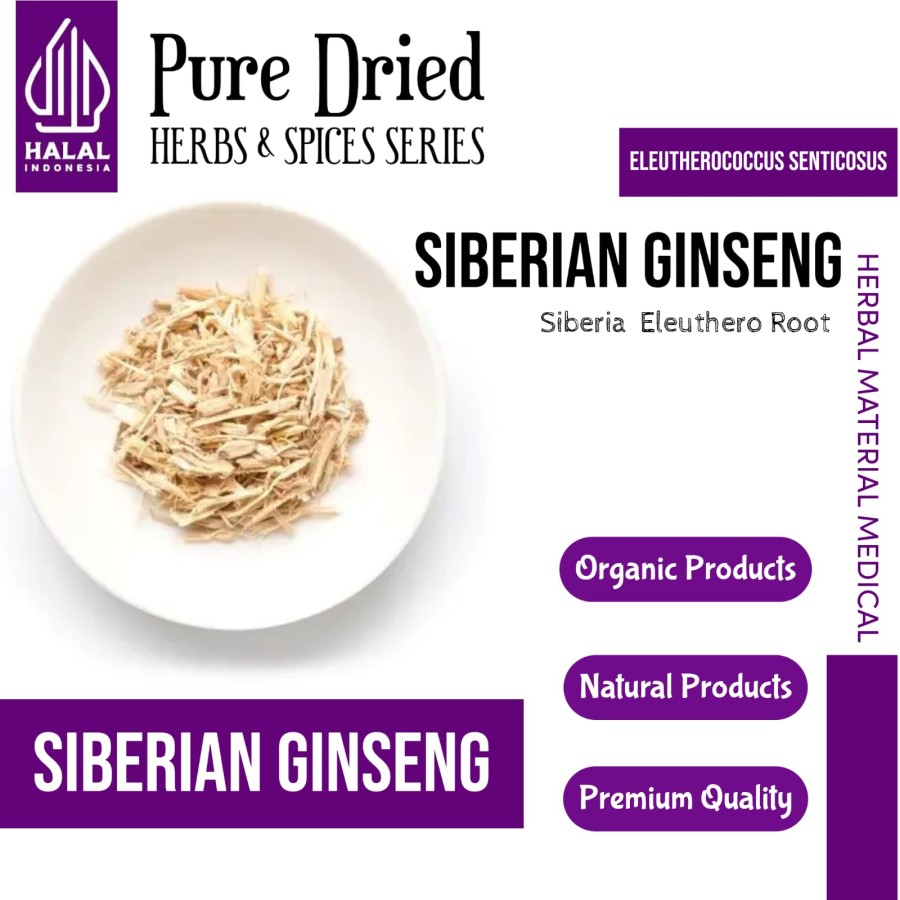 

ELIF TEA Premium Siberian Ginseng Root Siberia Eleuthero root Tea Cut & Sifted