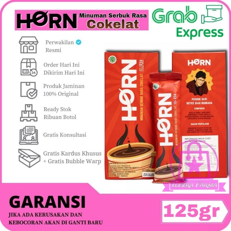

HORN Suplemen Serbuk Stamina Pria Dewasa By Dr.Boyke