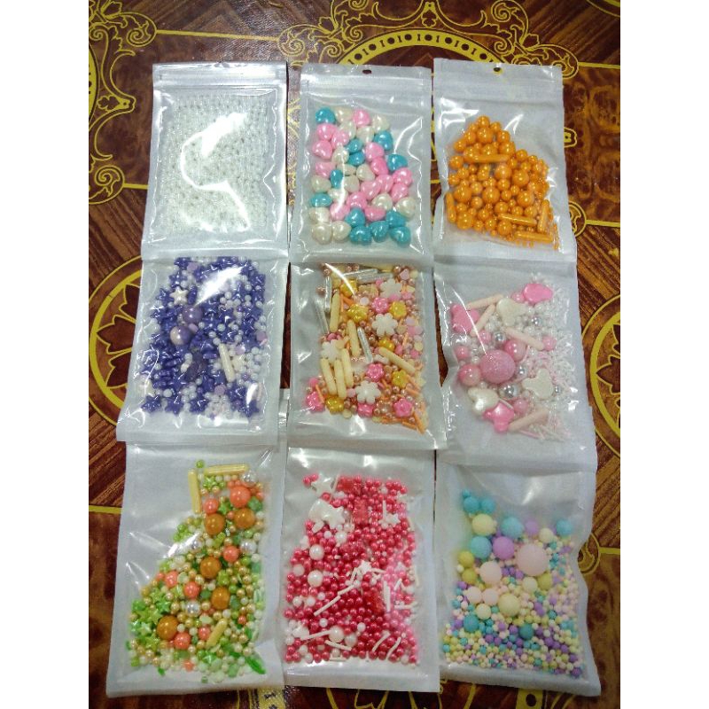 

PAKET 9 SPRINKLE SPRINKLES TRIMIT PROMO