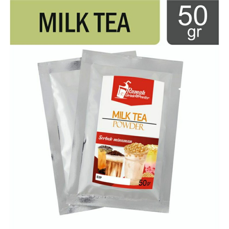 

BUBUK MINUMAN RASA MILK TEA 50 GRAM