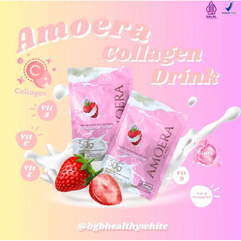 

NEW COLLAGEN DRINK BGB AMOERA ready stockk !!