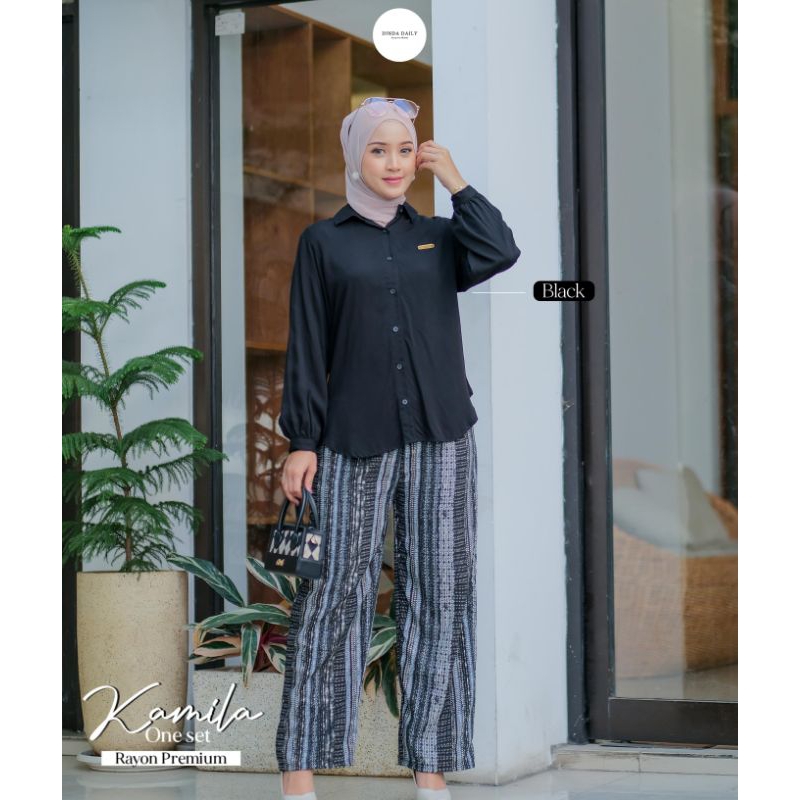 || Terbaru √ Kamila one set √ by Dinda Daily ||