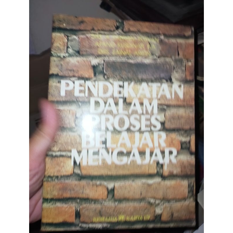 

Buku Pendekatan Dalam Proses Belajar Mengajar