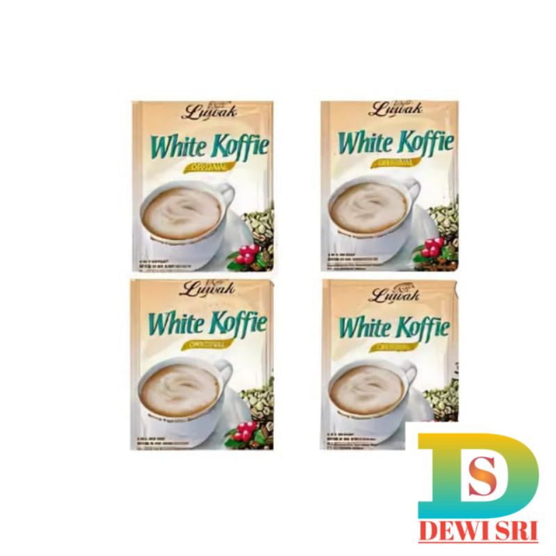 

Kopi LUWAK WHITE KOFFIE 1renteng.