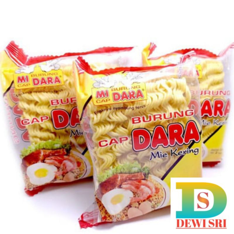 

Mie Cap BURUNG DARA 1Pack isi 2Biji Mie Keriting.