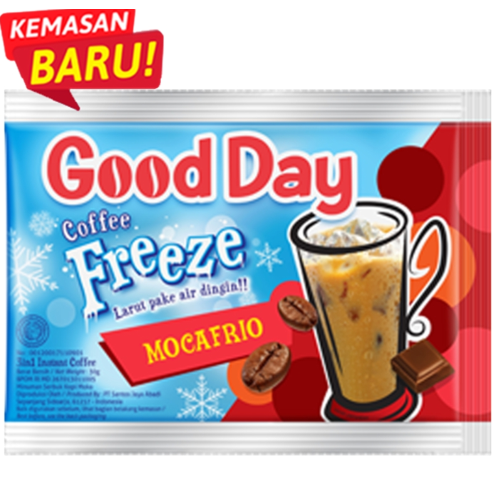 

GOOD DAY Kopi Freeze Mocafrio 30gr x 10 sachet - DNA Toserba