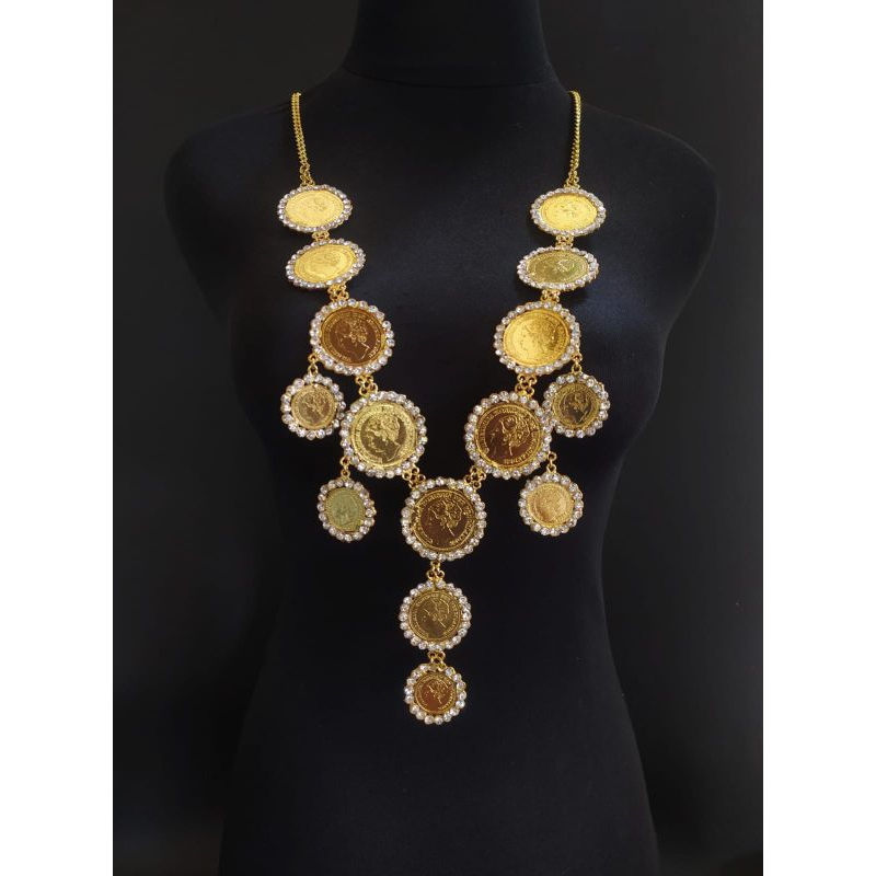 kalung koin jambi permata