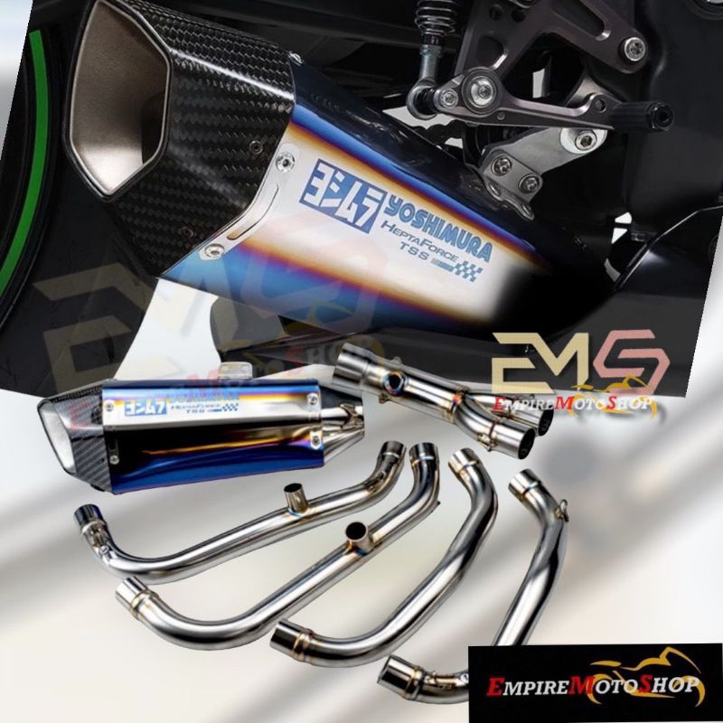 Knalpot Yoshimura Hepta Force SSF Zx25R ZX 25R