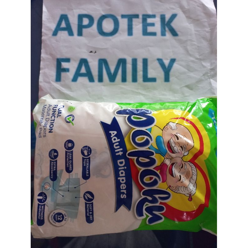 POPOKU Popok Dewasa Tipe Perekat (POPOKU Adult) Size XL2